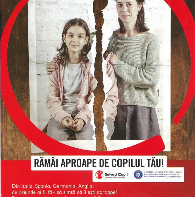Copiii cu părinți plecați la muncă în străinătate