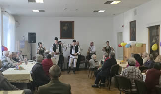 Ziua de 8 martie la Căminului pentru Persoane Vârstnice