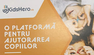 KidsHero.ro  Platformă pentru ajutorarea copiilor 