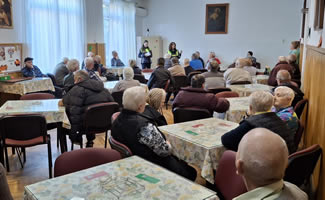 Activitate informativ-preventivă la Căminul pentru Persoane Vârstnice
